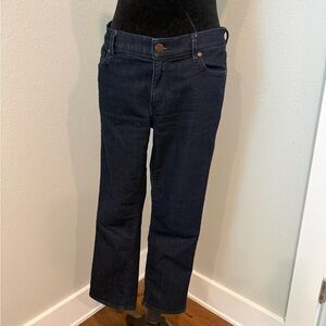 LOFT Women's Deep Indigo Straight Leg Jeans